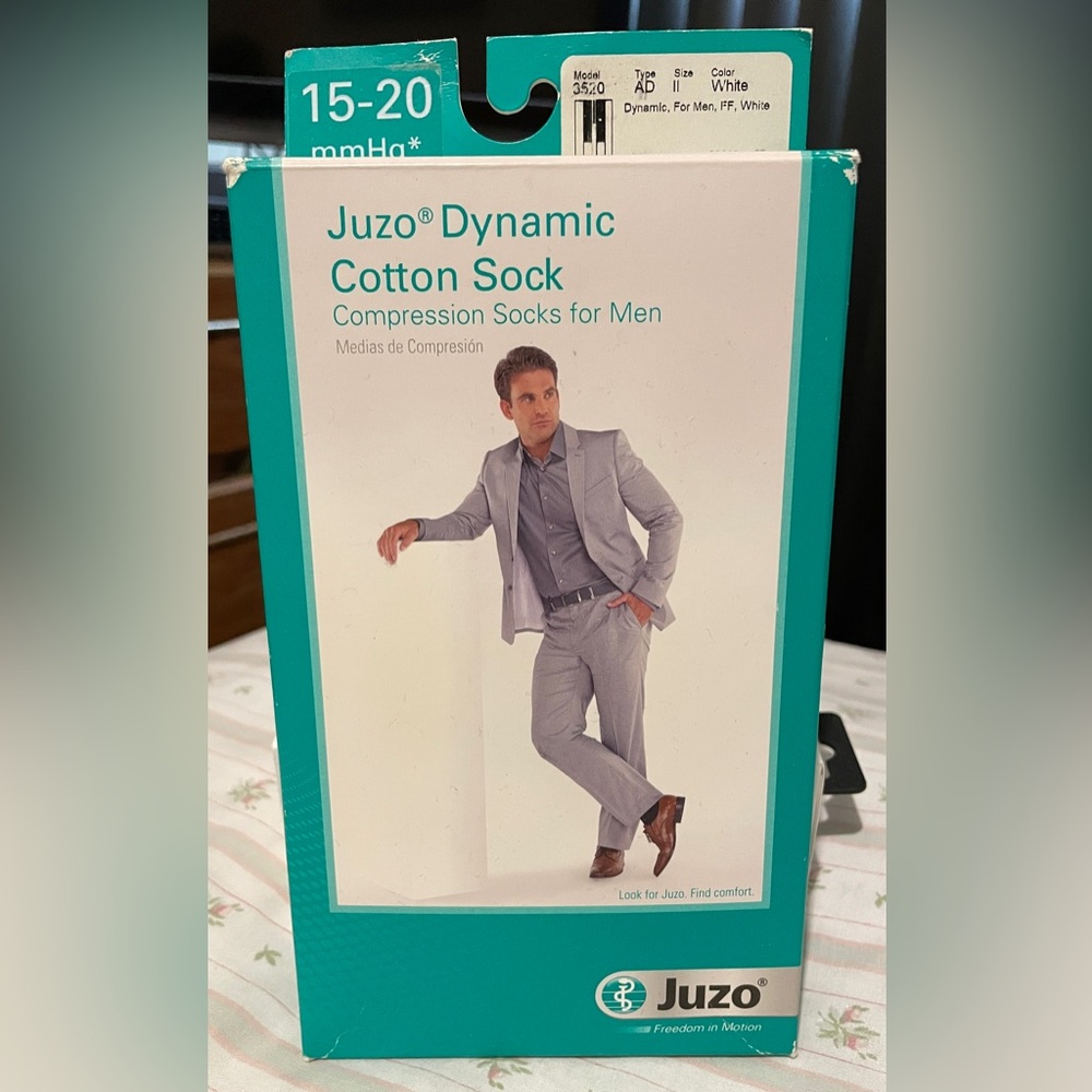 Juzo Compression Socks for Men 15-20 mmHg Size 11 Made in USA